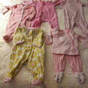 Lot of Sleepers 0-3 Months Quantity 5